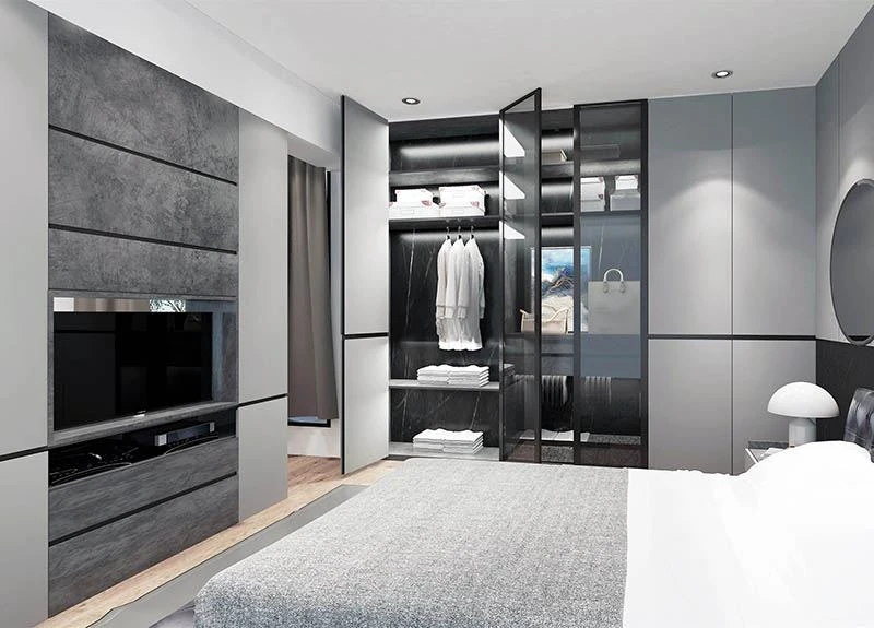 master bedroom melamine lacquered UV drawers modern european master bedroom melamine lacquered UV drawers modern european