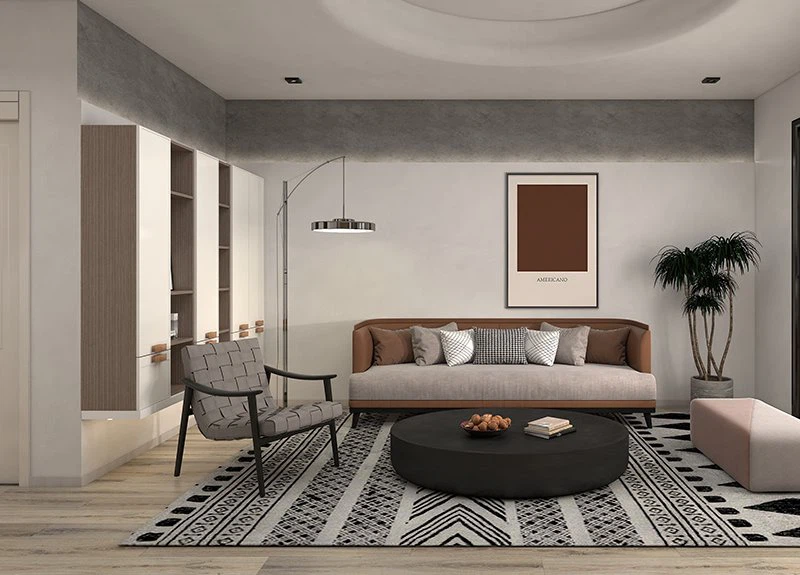 white living room storage cabinet