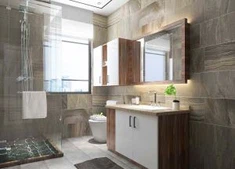 Toiletopbevaringsskab