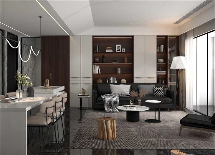 White Living Room Cabinet