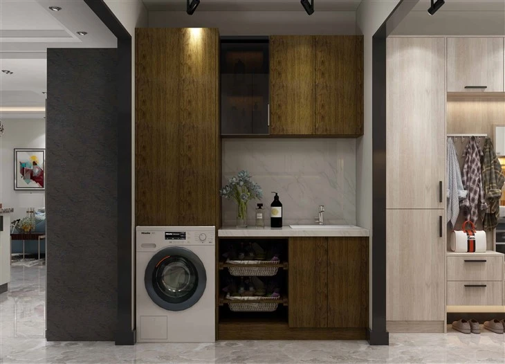 Modular Laundry Cabinet